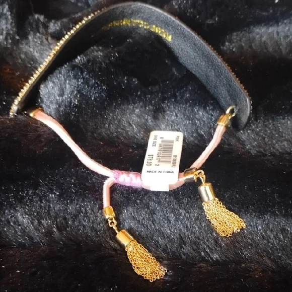 Rebecca minkoff Elegant Red and Gold Beaded Bracelet - Picture 8 of 8